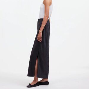 Madewell Satin Maxi Slip Skirt